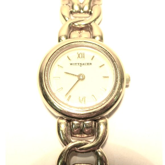 Vintage Wittnauer CZ8230-0751 - Gold Toned Analog Ladies Wrist Watch - Picture 4 of 11